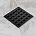 Ebbe America QUADRA - Matte Black - Unique Drain Cover Matte Black
