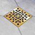 Ebbe America SPLASH - Brushed Gold - Unique Drain Cover Brushed Gold