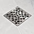 Ebbe America BUBBLES - Brushed Nickel - Unique Drain Cover Brushed Nickel