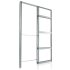 Eclisse Pocket Door System Steel Frame Kit for 34" x 80" Doors with 2x6 Walls Galvanized Steel