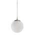Eglo Rondo Single-Bulb Pendant Matte Nickel