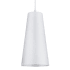 Eglo Pratella 1 5" Wide Mini Pendant with Metal Shade White