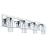 Eglo Kissling 4 Light 35" Wide Vanity Light Chrome