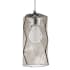 Eglo Estevau Single Light 5" Wide Mini Pendant Satin Nickel
