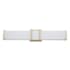 Eglo Tomero 24" Wide LED Bath Bar Brushed Gold
