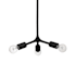 Eglo Bocadella 3 Light 14" Wide Pendant Matte Black