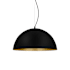 Eglo Rafaelino 24" Wide Pendant Black / Gold Leaf