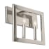 Eglo Jordan 2 Light 13" Wide ADA Bathroom Vanity Light Satin Nickel