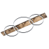 Eglo Boyal 40" Wide LED Wood Linear Pendant Brushed Pine Wood