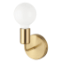 Eglo Avondale 6" Tall Wall Sconce with Steel Body Brushed Gold