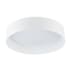 Eglo Ester 14" Wide LED Flush Mount Drum Ceiling Fixture White