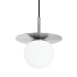 Eglo Arenales 11" Wide Pendant with Shade Matte Nickel