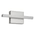 Eglo Amorevole 3" Wide LED Vanity Light Matte Nickel / White