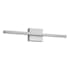 Eglo Amorevole 3" Wide LED Vanity Light Matte Nickel / White
