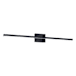 Eglo Amorevole 3" Wide LED Vanity Light Black / White