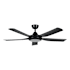 Eglo Swiftsure 52" 5 Blade Indoor LED Ceiling Fan Black