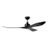 Eglo Westerly 60" 3 Blade Indoor Ceiling Fan Black
