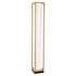 Eglo Granados 4 Light 53" Tall Column Floor Lamp Natural Wood