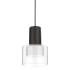 Eglo Molineros 6" Wide Mini Pendant Black