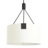 Eglo Tortola 3 Light 18" Wide Pendant Structured Black / White
