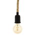 Eglo Rampside 5" Wide Mini Pendant Black