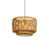 Eglo Hettonle 17" Wide Wood Pendant Natural