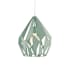 Eglo Carlton-P 12" Wide Pendant Pastel Green