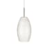 Eglo Batista 1 5" Wide Mini Pendant Matte Nickel