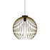 Eglo Venezuela 15" Wide Pendant Black / Gold