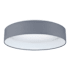Eglo Palomaro 16" Wide LED Flush Mount Drum Ceiling Fixture Black