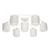 Eglo Staiti 7 Light 33" Wide Semi-Flush Ceiling Fixture White