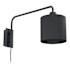 Eglo Saiti 1 9" Tall Wall Sconce Matte Black