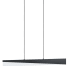 Eglo Isidro 31" Wide LED Suspension Linear Pendant Structured Black