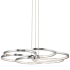 Elan Kurli 6 Light 30" Wide LED Pendant Chrome