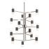 Elan Vey 15 Light 26" Wide LED Chandelier Polished Nickel