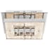 Elan-Crushed Ice Square Flushmount - Cool White-Angle View