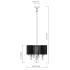 Elan-Imbuia Pendant-Line Drawing