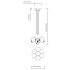 Elan-Menicus Pendant Cluster - Short-Line Drawing