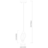 Elan-Meridian Mini Pendant-Line Drawing