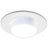 Elco 4" Shower Trim with Drop Opal Lens White