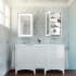 Electric Mirror Ambiance 23-1/4" x 40" Lighted Frameless Single Door Medicine Cabinet N/A