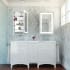Electric Mirror Ambiance 23-1/4" x 40" Lighted Frameless Single Door Medicine Cabinet N/A