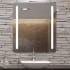 Electric Mirror Bela 36" W x 42" H Rectangular Frameless Bathroom Wall Mirror with Light N/A