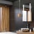 Electric Mirror Fusion 24" W x 28" H Rectangular Frameless Bathroom Wall Mirror with Light N/A