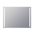 Electric Mirror Fusion 48" W x 36" H Rectangular Frameless Bathroom Wall Mirror with Light N/A