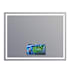 Electric Mirror Integrity with 15" TV 54" W x 42" H Rectangular Frameless Bathroom Wall Mirror with Light N/A