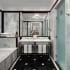 Electric Mirror Loft with 15.6" TV 40" W x 40" H Rectangular Frameless Bathroom Wall Mirror with Light N/A