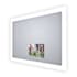 Electric Mirror Silhouette with 15" TV 60" W x 42" H Rectangular Frameless Bathroom Wall Mirror with Light N/A