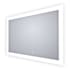 Electric Mirror Silhouette with Keen 66" W x 42" H Rectangular Frameless Bathroom Wall Mirror with Light N/A