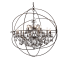Elegant Lighting Geneva 18 Light 44" Wide Crystal Chandelier with Silver Shade Royal Cut Crystals Dark Bronze